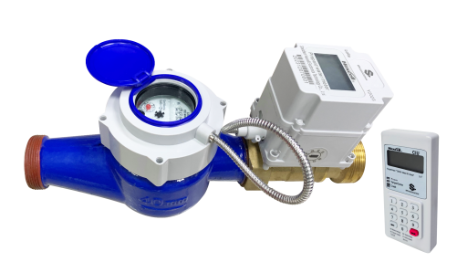 Español: Medidor de agua prepago STS (LXSF-MW)