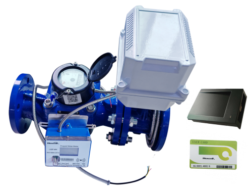 Medidor de agua prepago de gran calibre (LXSF-MW)