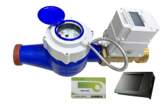 Medidor de agua prepago con tarjeta (LXSF-MW)