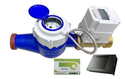 Medidor de agua prepago con tarjeta (LXSF-MW)