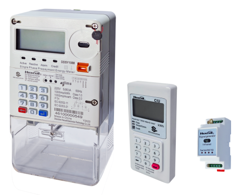 Fuente de alimentación múltiple monofásica Medidor de electricidad (STS DDSY1088/DDS1088)