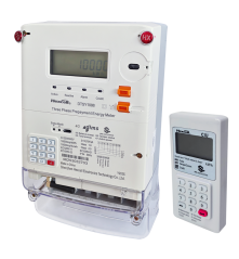 Medidor de energía inteligente prepago trifásico STS DTSY1088