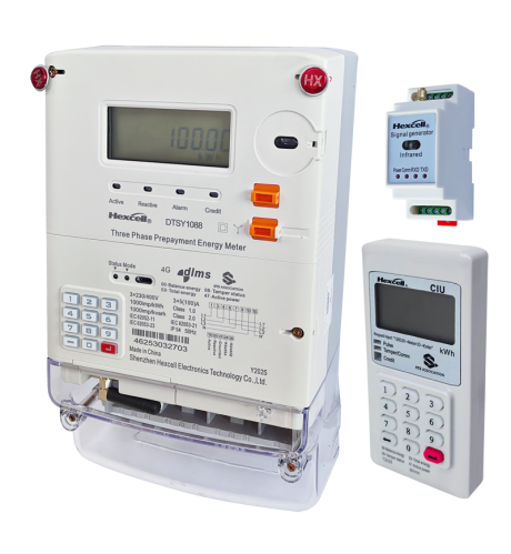 Fuente de alimentación múltiple trifásica Medidor de electricidad (STS DTSY1088/DTS1088)